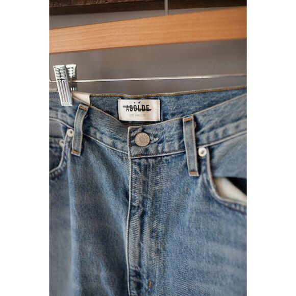 AGOLDE Vintage High Rise Flare Jeans 29 - Picture 3 of 5